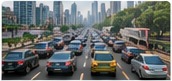 Carpooling and urban traffic